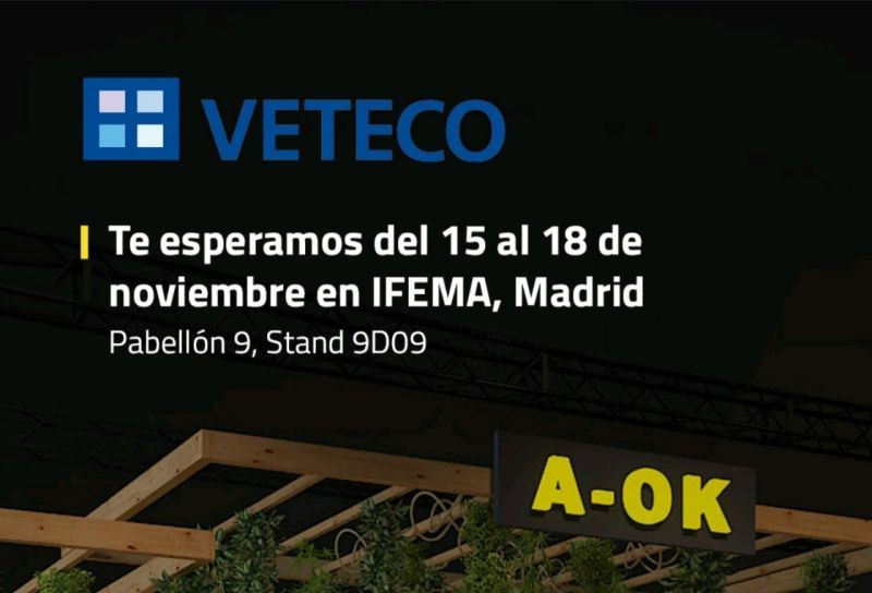 A-OK estará presente na R+T e VETECO IFEMA na Espanha e Turquia

